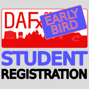 Student registration (EARLY BIRD) (REQUIRES PROOF OF STATUS)