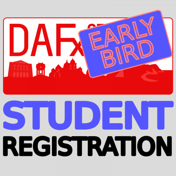 Student registration (EARLY BIRD) (REQUIRES PROOF OF STATUS)
